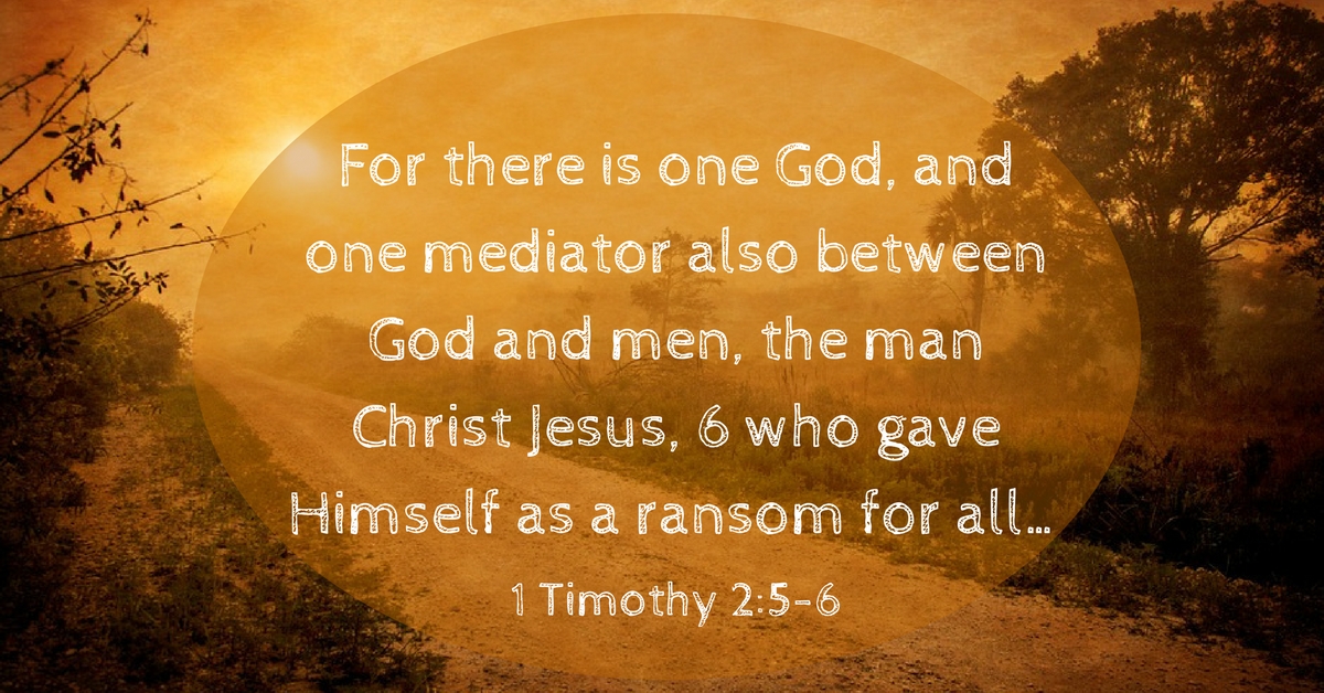Daily Bible Verse Jesus Christ 1 Timothy 256