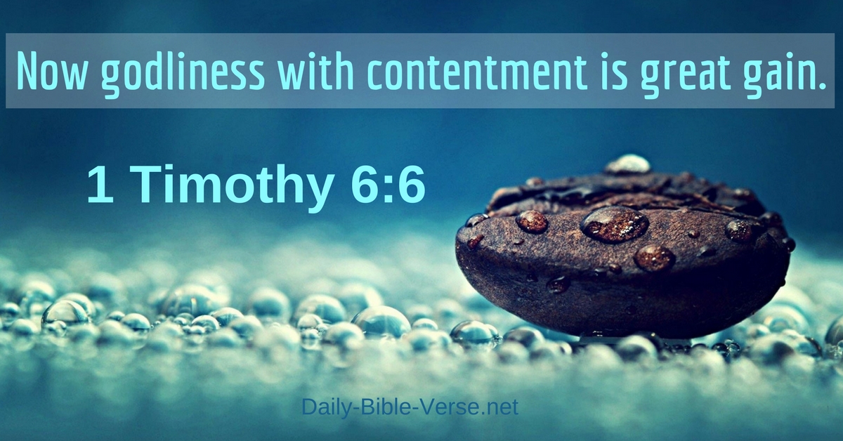 Daily Bible Verse | Peace | 1 6:6