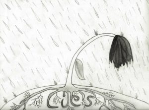 flower rooted in lies