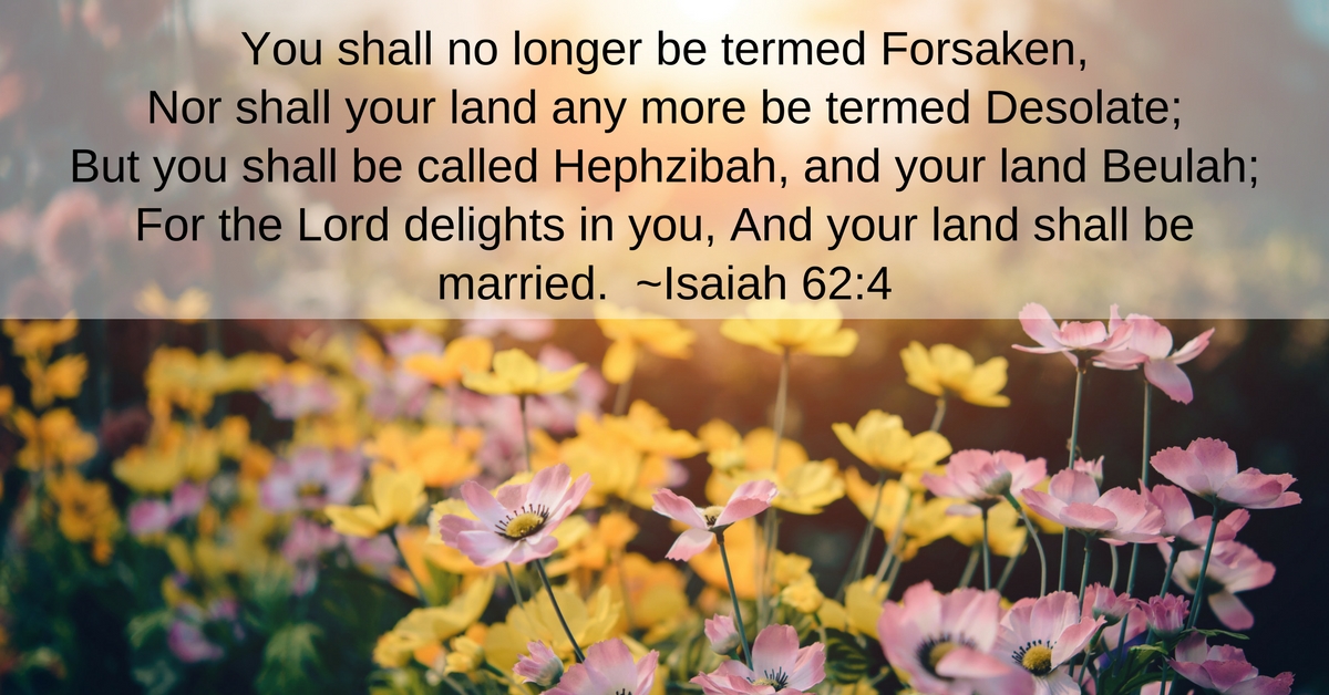 Daily Bible Verse Daily Prayer Daily Prayer Isaiah 62 4