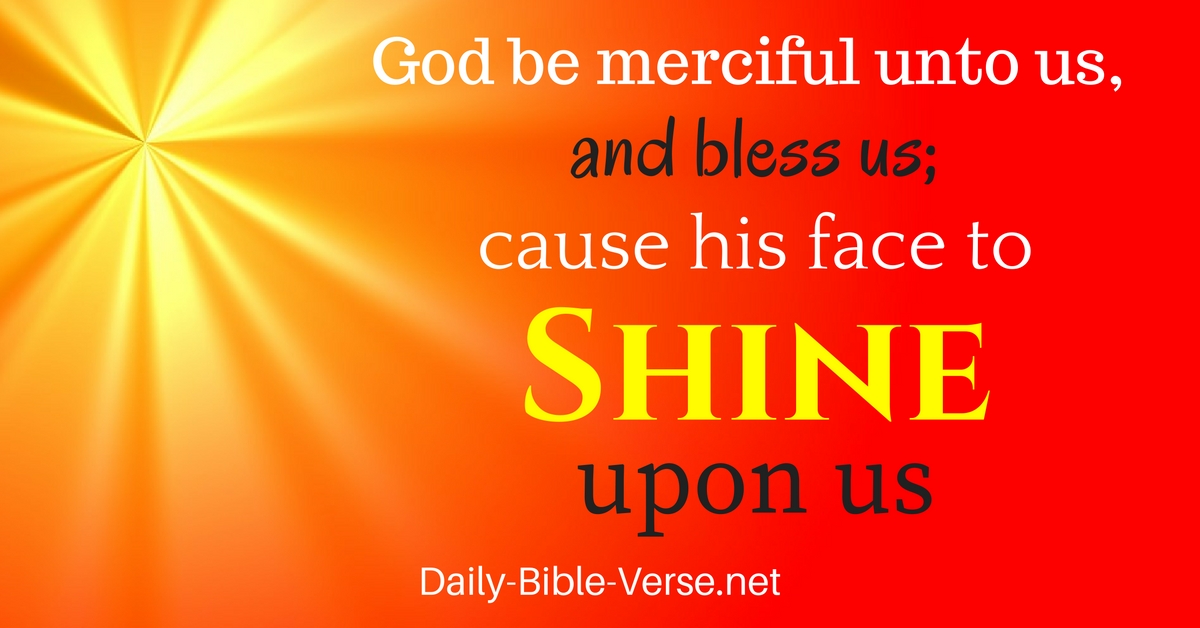 Daily Bible Verse | God | Psalm 67:1-2 (KJV)