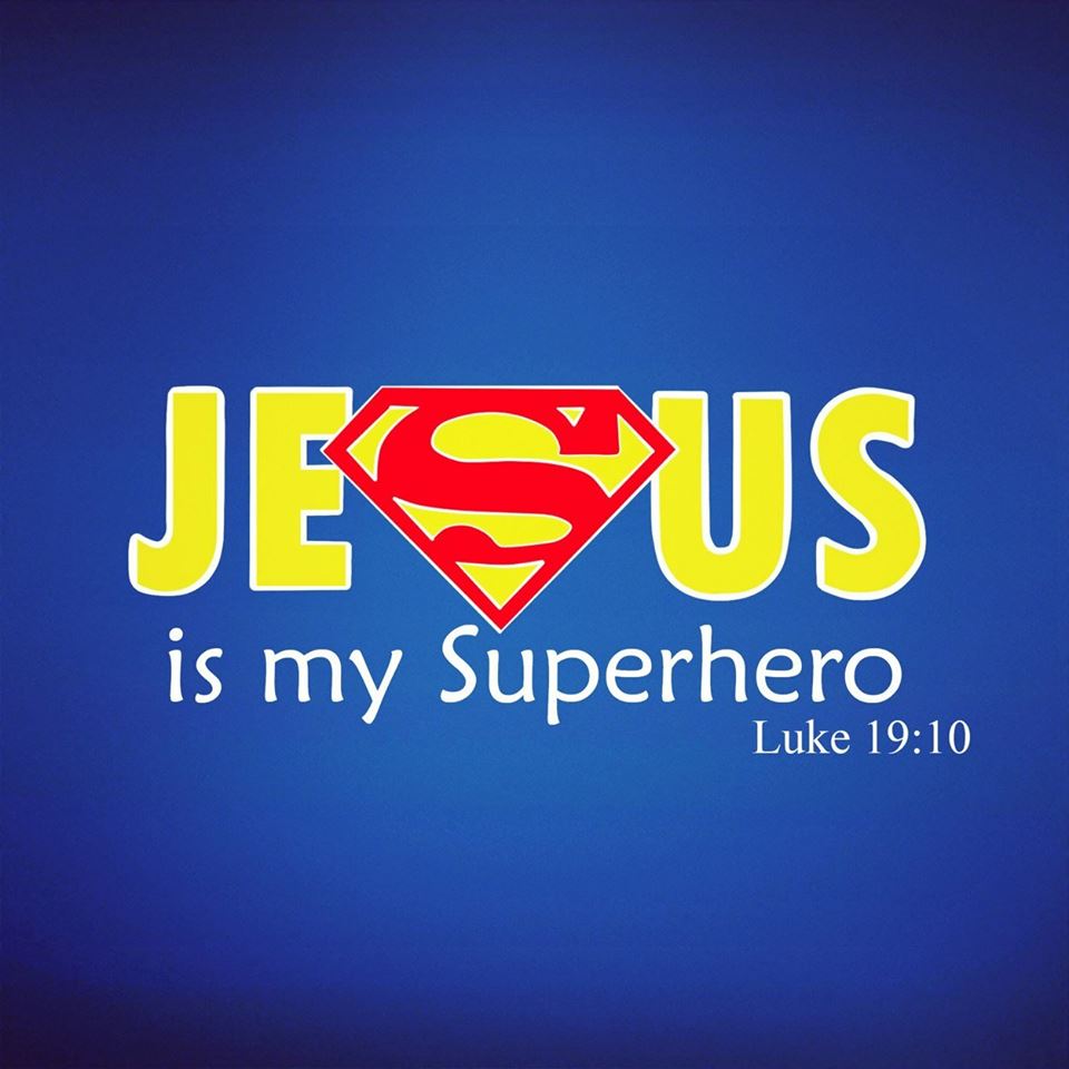 Daily Bible Verse | Jesus Chirst | Superhero - 960 x 960 jpeg 65kB